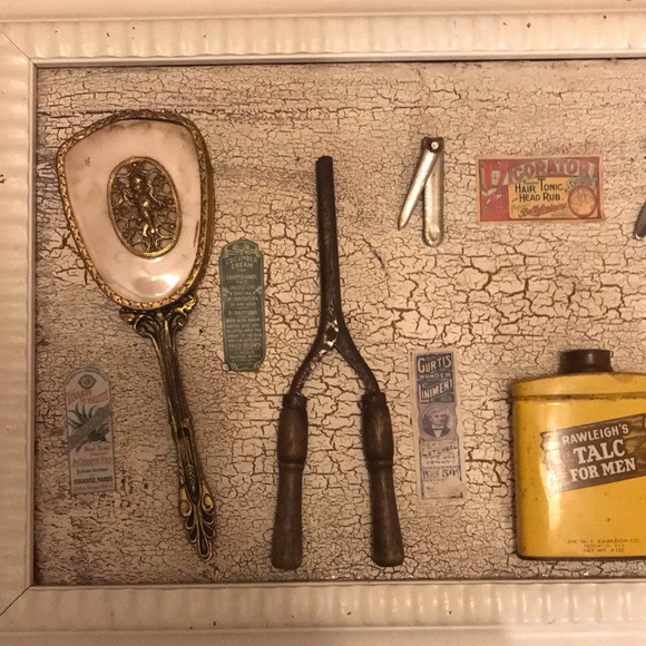 Real Antique Barbershop Frame!!! - Picture 2 of 4